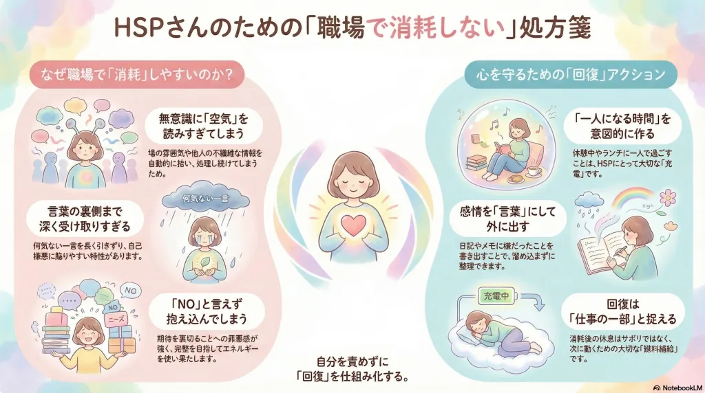 HSPの人が「職場で消耗しない」ために知っておきたいこと
