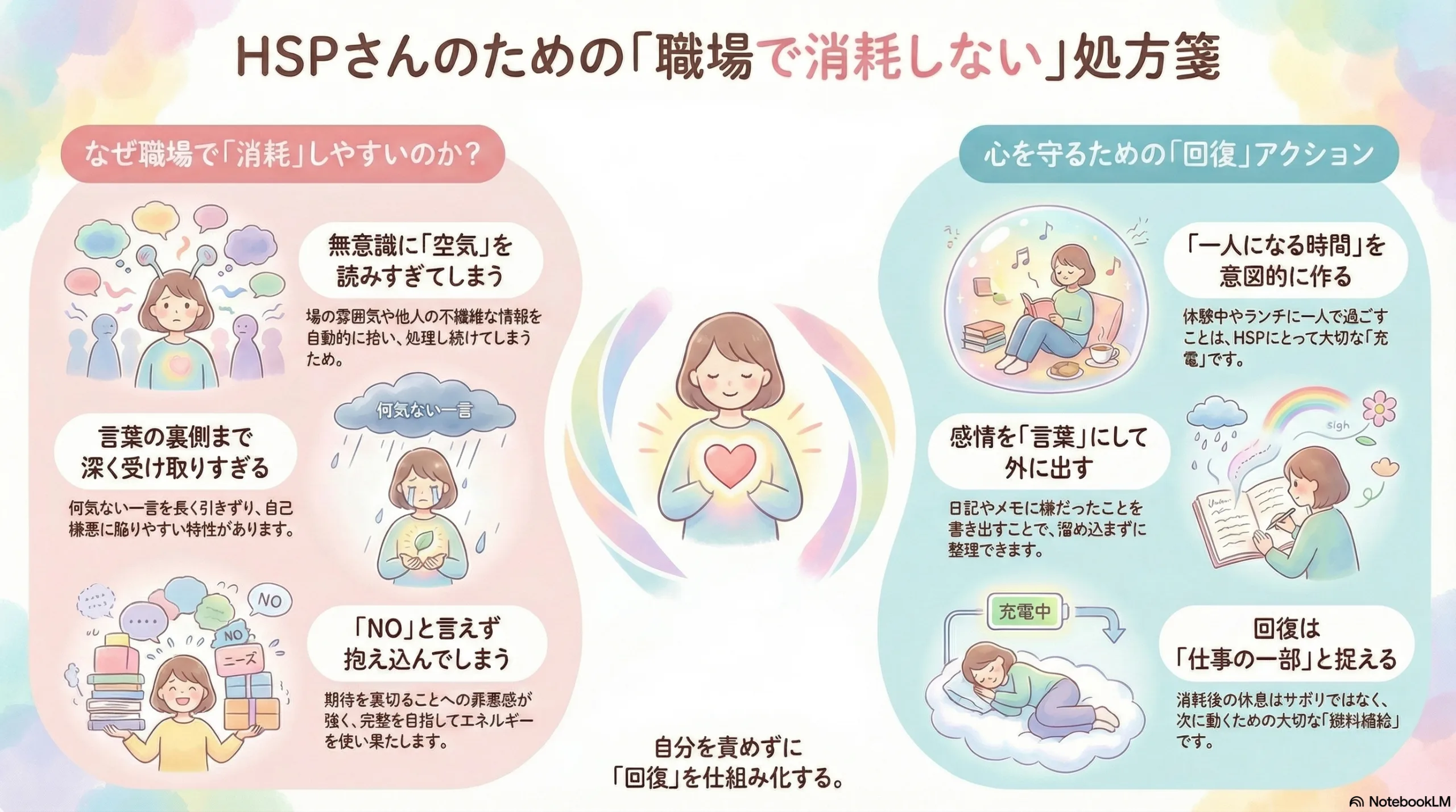 HSPの職場で消耗しない