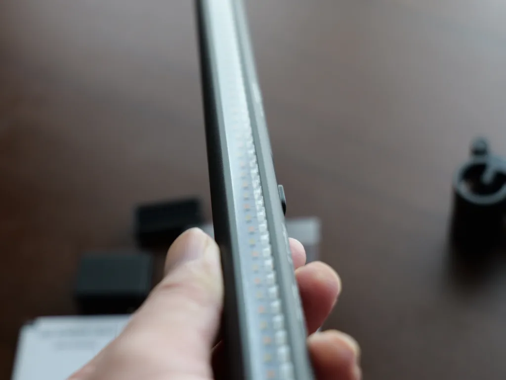 Quntis BasicPlus 52cmのライトの様子