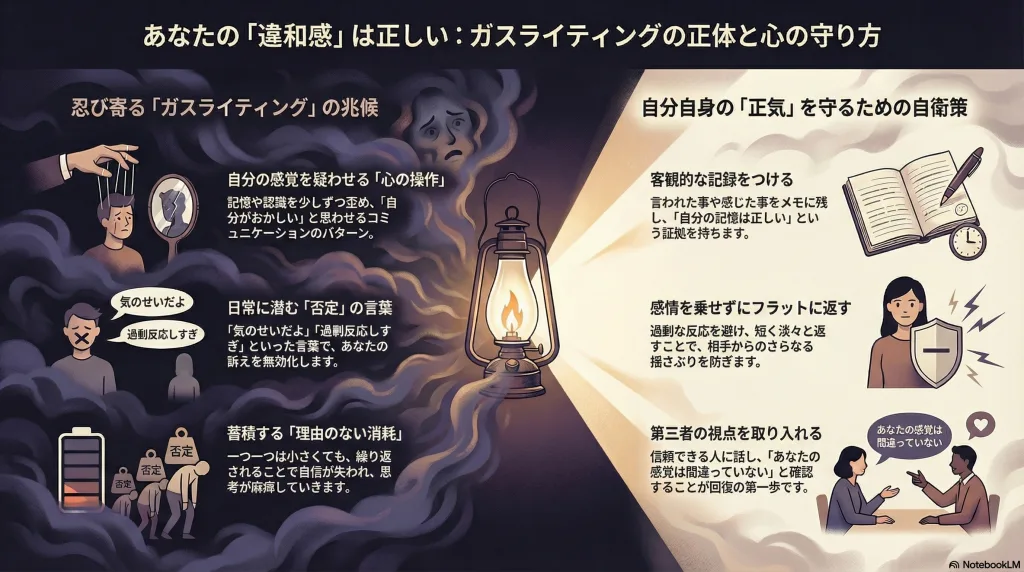なぜか疲れる人との関係、それ「ガスライティング」かもしれません